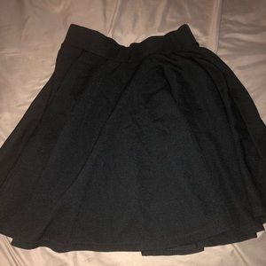 Black high wasted skirt